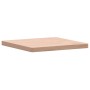Tablero de mesa cuadrado de madera maciza de haya 60x60x4 cm