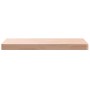 Tablero de mesa cuadrado de madera maciza de haya 60x60x4 cm