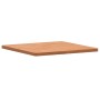 Tablero de mesa cuadrado de madera maciza de haya 60x60x2,5 cm