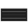 Furniture with black agglomerate sink by vidaXL, bathroom vanities - Ref: Foro24-3099069, Price: 328,95 €, Discount: %