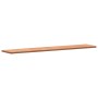 Estante de pared madera maciza de haya 100x20x1,5 cm