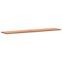 Estante de pared madera maciza de haya 100x20x1,5 cm