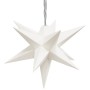 Lámpara de Navidad 10 LEDs blanco 10 cm
