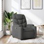 Sillón reclinable de tela gris oscuro en Sillones | Comprar online en Foro24