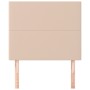 Cabeceros 2 unidades cuero sintético capuchino 100x5x78/88 cm de vidaXL, Cabeceros y pies de cama - Ref: Foro24-3116141, Prec...