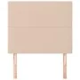 Headboards 2 units cappuccino synthetic leather 100x5x78/88 cm by vidaXL, Headboards and footboards - Ref: Foro24-3116141, Pr...