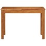 Mesa de comedor madera maciza de acacia 110x55x76 cm