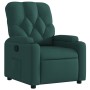 Sillón reclinable de tela verde oscuro en Sillones | Comprar online en Foro24