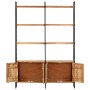 4-tier solid acacia wood shelf 124x30x180 cm by vidaXL, Bookcases and shelves - Ref: Foro24-284416, Price: 432,93 €, Discount: %
