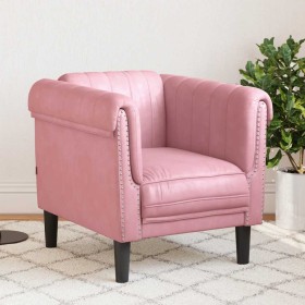 Sillón de terciopelo rosa Sillón de terciopelo rosa