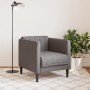 Sillón de tela gris taupe en Sofás | Comprar online en Foro24