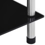 5-stufiges Regal aus schwarzem Hartglas, 40 x 40 x 130 cm von vidaXL, Bücherregale und Regale - Ref: Foro24-249511, Preis: 55...