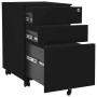 Black steel filing cabinet 39x45x60 cm by vidaXL, Filing cabinets - Ref: Foro24-335980, Price: 153,00 €, Discount: %