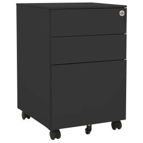 Anthrazitgrauer Aktenschrank aus Stahl, 39 x 45 x 60 cm von vidaXL, Aktenschränke - Ref: Foro24-335981, Preis: 144,44 €, Raba...