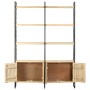 4-level solid mango wood shelf 124x30x180 cm by vidaXL, Bookcases and shelves - Ref: Foro24-284417, Price: 386,81 €, Discount: %