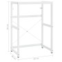 Weiße Waschbeckenstruktur aus Eisen, 59 x 38 x 83 cm von vidaXL, Badezimmerwaschtische - Ref: Foro24-338497, Preis: 56,28 €, ...