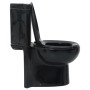 Inodoro WC de esquina cerámica negro