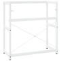 Weiße Waschbeckenstruktur aus Eisen, 79 x 38 x 83 cm von vidaXL, Badezimmerwaschtische - Ref: Foro24-338498, Preis: 51,05 €, ...