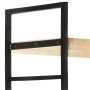 4-level solid mango wood shelf 124x30x180 cm by vidaXL, Bookcases and shelves - Ref: Foro24-284417, Price: 386,81 €, Discount: %