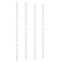 Wall wine rack for 12 bottles 2 units white iron by vidaXL, Wine racks - Ref: Foro24-340881, Price: 104,73 €, Discount: %