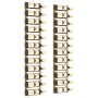 Wall wine rack for 12 bottles 2 units golden iron by vidaXL, Wine racks - Ref: Foro24-340882, Price: 84,59 €, Discount: %