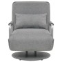 Drehstuhl und Schlafsofa aus hellgrauem Stoff von vidaXL, Sessel - Ref: Foro24-244666, Preis: 237,51 €, Rabatt: %