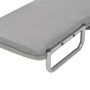 Drehstuhl und Schlafsofa aus hellgrauem Stoff von vidaXL, Sessel - Ref: Foro24-244666, Preis: 237,51 €, Rabatt: %