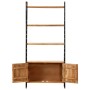 4-level solid acacia wood shelf 80x30x180 cm by vidaXL, Bookcases and shelves - Ref: Foro24-284420, Price: 311,78 €, Discount: %