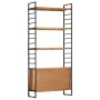 4-level solid acacia wood shelf 80x30x180 cm by vidaXL, Bookcases and shelves - Ref: Foro24-284420, Price: 311,78 €, Discount: %