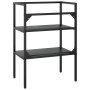 Black iron sink structure 59x38x83 cm by vidaXL, bathroom vanities - Ref: Foro24-338488, Price: 102,15 €, Discount: %