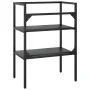 Estructura de lavabo de hierro negro 59x38x83 cm de vidaXL, Tocadores de baño - Ref: Foro24-338488, Precio: 99,52 €, Descuent...