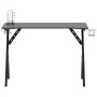 Gaming-Schreibtisch mit Y-förmigen Beinen schwarz 110x60x75cm von vidaXL, Schreibtische - Ref: Foro24-325406, Preis: 106,67 €...