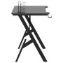 Gaming-Schreibtisch mit Y-förmigen Beinen schwarz 110x60x75cm von vidaXL, Schreibtische - Ref: Foro24-325406, Preis: 106,67 €...
