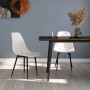 Esszimmerstühle 2 Einheiten, weißes PP von vidaXL, Essstühle - Ref: Foro24-338042, Preis: 103,88 €, Rabatt: %