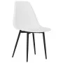 Esszimmerstühle 2 Einheiten, weißes PP von vidaXL, Essstühle - Ref: Foro24-338042, Preis: 102,74 €, Rabatt: %