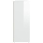 Glossy white plywood sideboard 91x29.5x75 cm by vidaXL, Sideboards - Ref: Foro24-823271, Price: 102,75 €, Discount: %