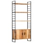 Estantería de 4 niveles madera maciza de acacia 80x30x180 cm de vidaXL, Librerías y estanterías - Ref: Foro24-284420, Precio:...