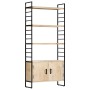 4-tier solid mango wood shelf 80x30x180 cm by vidaXL, Bookcases and shelves - Ref: Foro24-284421, Price: 295,31 €, Discount: %