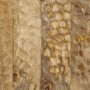 Aparador alto madera maciza de mango 60x33x100 cm