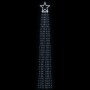 Luces para árbol de Navidad 320 LEDs blanco frío 375 cm