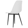 Esstischstühle, 6 Stück, weißes PP von vidaXL, Essstühle - Ref: Foro24-3082341, Preis: 283,10 €, Rabatt: %
