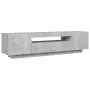TV stand with LED lights in concrete gray 160x35x40 cm by vidaXL, TV Furniture - Ref: Foro24-804431, Price: 86,68 €, Discount: %