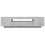 TV stand with LED lights in concrete gray 160x35x40 cm by vidaXL, TV Furniture - Ref: Foro24-804431, Price: 86,68 €, Discount: %