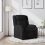 Sillón reclinable de tela negro en Sillones | Comprar online en Foro24