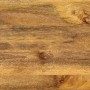 Mesa consola madera maciza de mango y hierro 110x40x76 cm