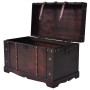 Vintage-Holztruhe 66x38x40 cm von vidaXL, Aufbewahrungskisten - Ref: Foro24-245478, Preis: 97,45 €, Rabatt: %
