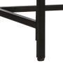 Mesa de comedor madera maciza de mango rugosa 200x100x75 cm