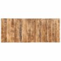 Mesa de comedor madera maciza de mango sin tratar 220x90x75 cm en Mesas de cocina y de comedor | Comprar online en Foro24
