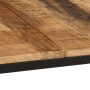 Mesa de comedor madera maciza de mango sin tratar 220x90x75 cm en Mesas de cocina y de comedor | Comprar online en Foro24