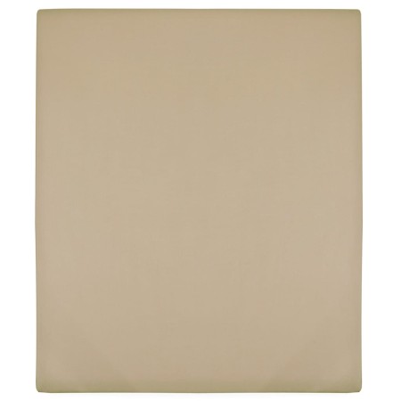 Taupegraues Spannbetttuch aus Baumwolle 180x200 cm von vidaXL, Bettlaken - Ref: Foro24-136228, Preis: 19,28 €, Rabatt: %